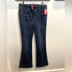 SPANX FLARE JEANS - SMALL / PETITE - DARK WASH
